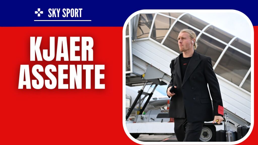 Simon Kjaer AC Milan Milan-Juventus 0-1 Serie A 2023-2024