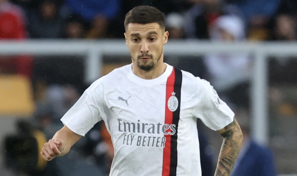 Rade Krunic AC Milan Lecce-Milan 2-2 Serie A 2023-2024