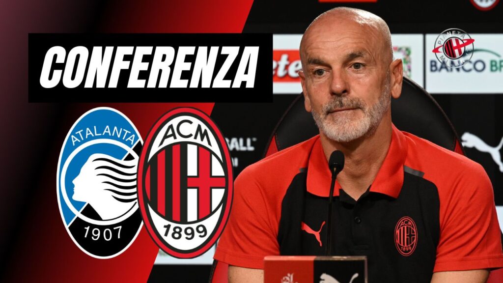 Conferenza Stampa Stefano Pioli Atalanta-Milan Serie A 2023-2024
