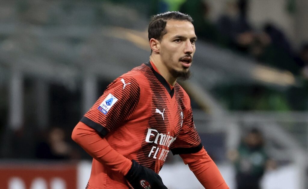 Ismaël Bennacer AC Milan Milan-Frosinone 3-1 Serie A 2023-2024