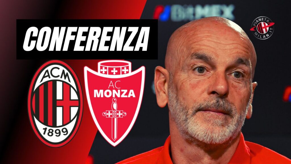 Conferenza stampa Stefano Pioli Milan-Monza Serie A 2023-2024
