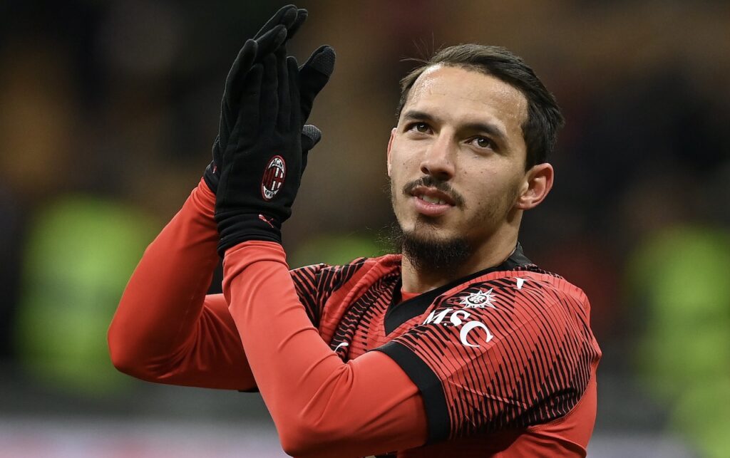 Ismaël Bennacer AC Milan Milan-Frosinone 3-1 Serie A 2023-2024