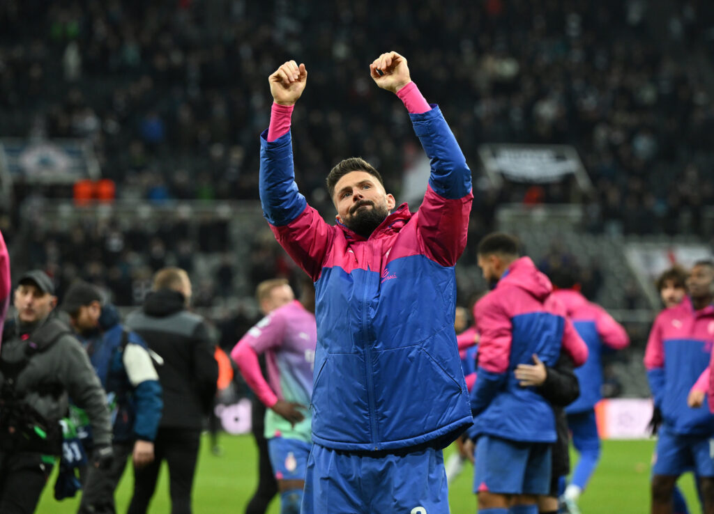 Giroud Milan Newcastle United FC-Milan | Champions League 2023-24