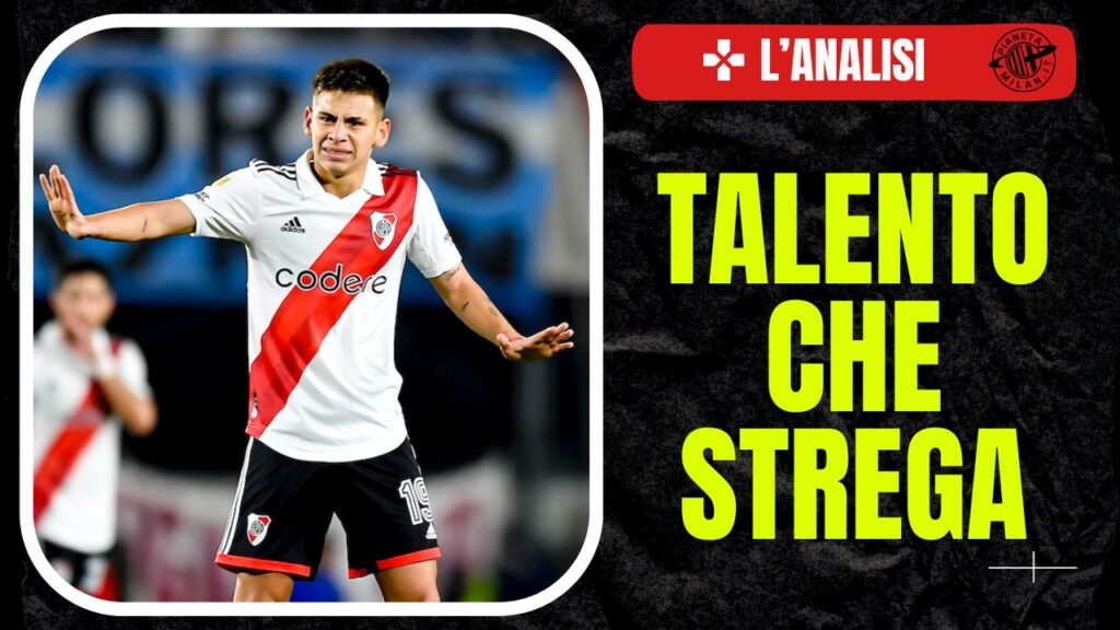 Echeverri River Plate Calciomercato AC Milan