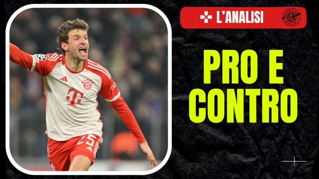 Thomas Müller Bayern Monaco AC Milan Calciomercato