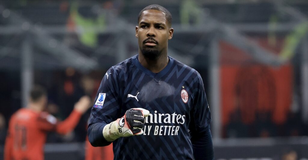 Mike Maignan AC Milan Milan-Sassuolo 1-0 Serie A 2023-2024