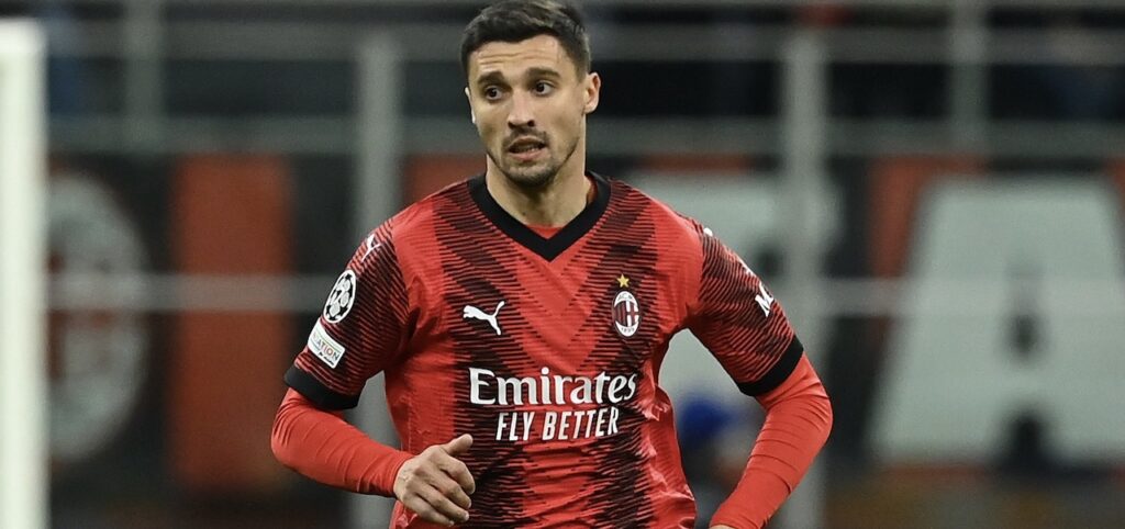 Rade Krunic AC Milan Milan-Borussia Dortmund 1-3 Champions League 2023-2024