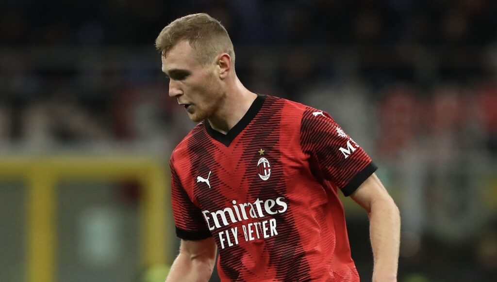 Tommaso Pobega AC Milan Milan-Fiorentina 1-0 Serie A 2023-2024