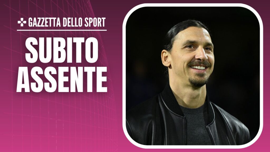 Milan-Sassuolo Serie A 2023-2024 Ibrahimovic