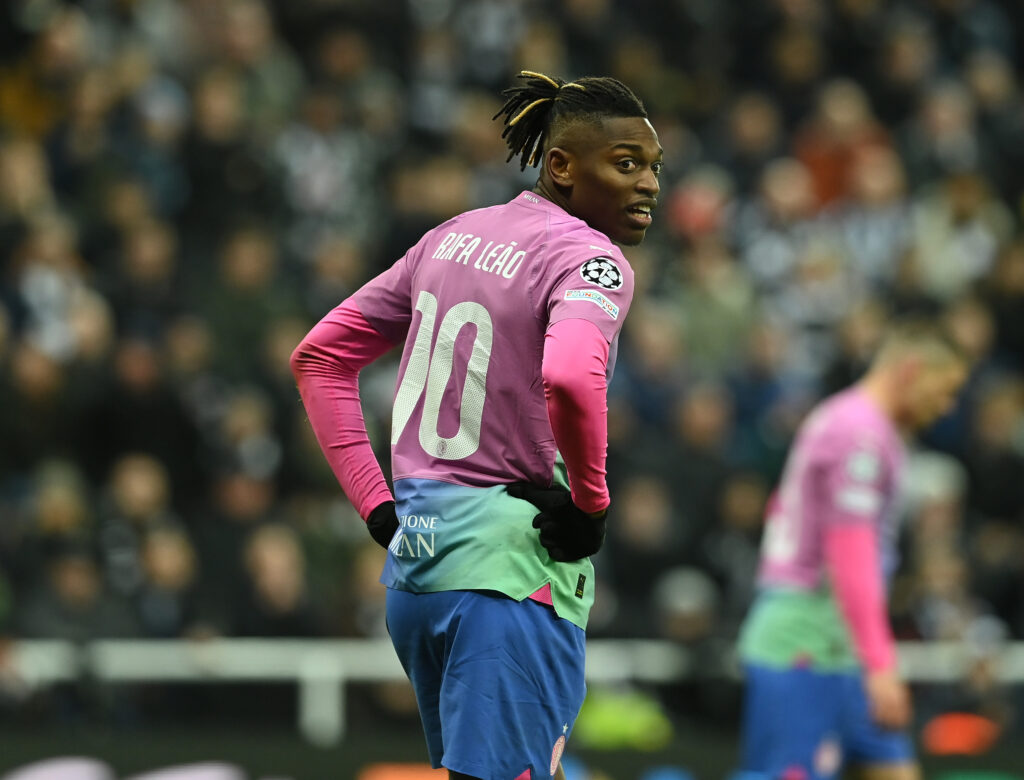 Rafael Leao, attaccante del Milan (getty images)