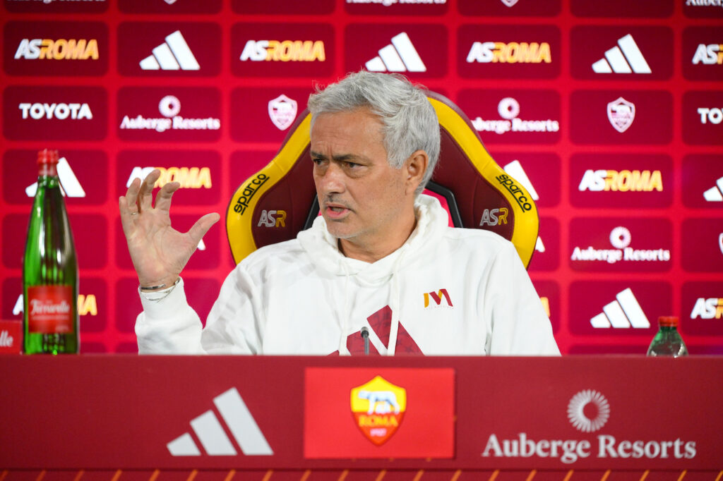 José Mourinho AS Roma conferenza stampa