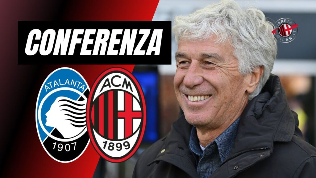 Conferenza Stampa Gian Piero Gasperini Atalanta-Milan Serie A 2023-2024