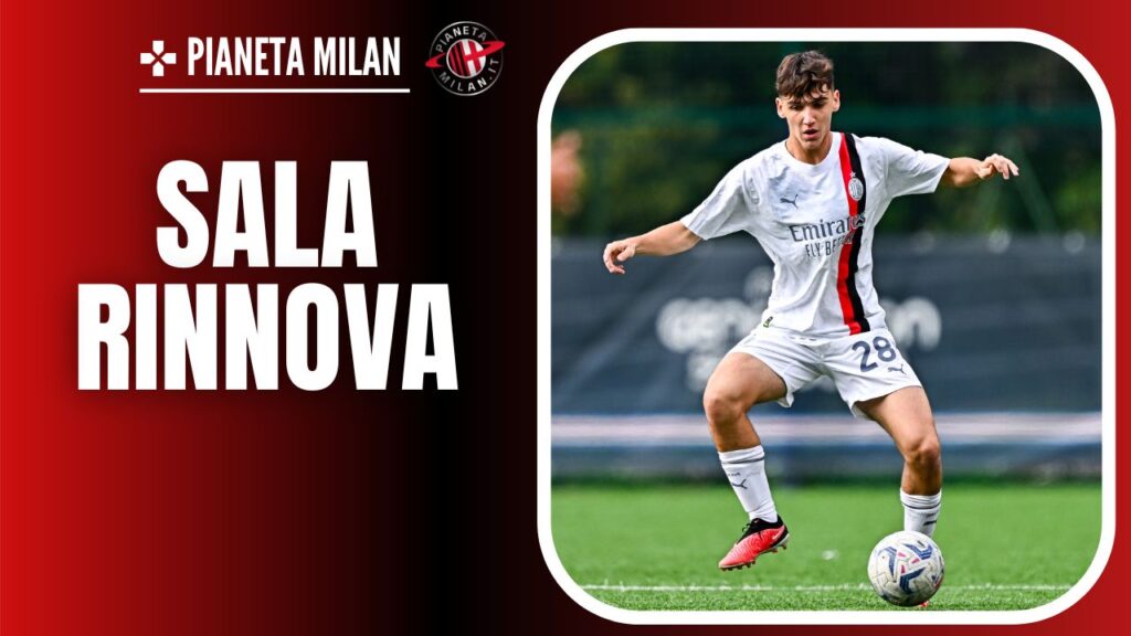 Emanuele Sala, calciatore del Milan Under-15