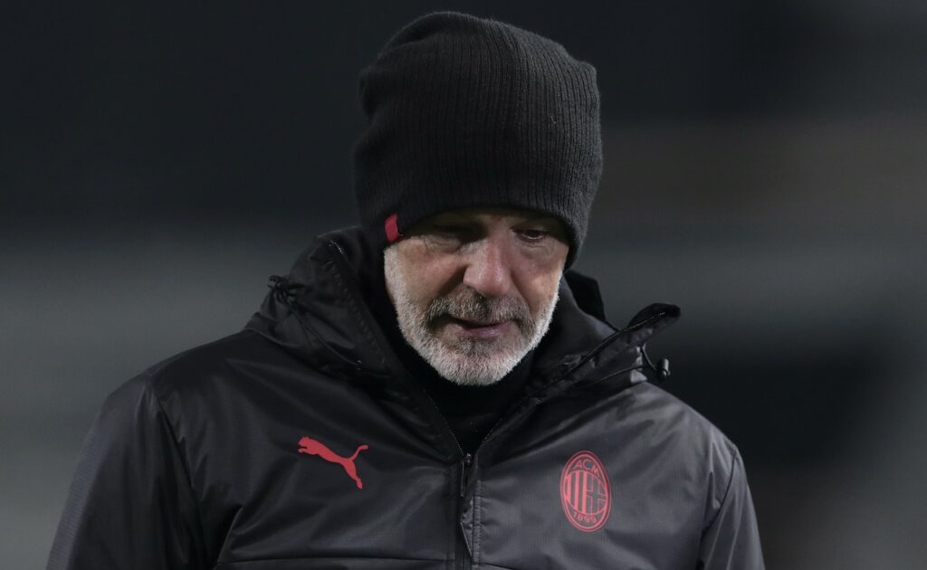Stefano Pioli AC Milan Atalanta-Milan 3-2 Serie A 2023-2024
