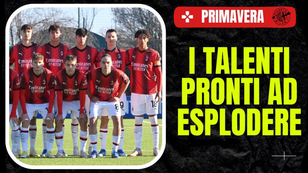 Giocatori del Milan Primavera - PianetaMilan.it