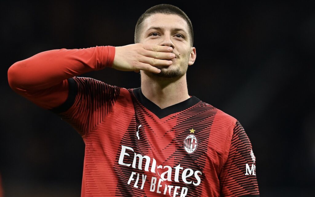 Luka Jovic AC Milan Milan-Frosinone 3-1 Serie A 2023-2024