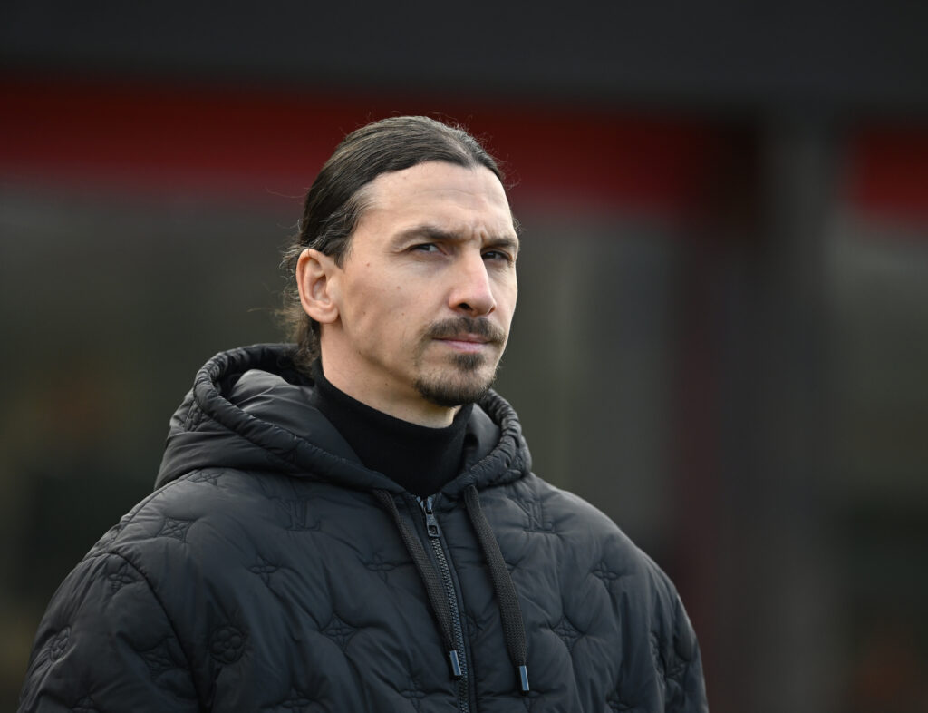 Zlatan Ibrahimovic AC Milan RedBird allenamento Milan Milanello