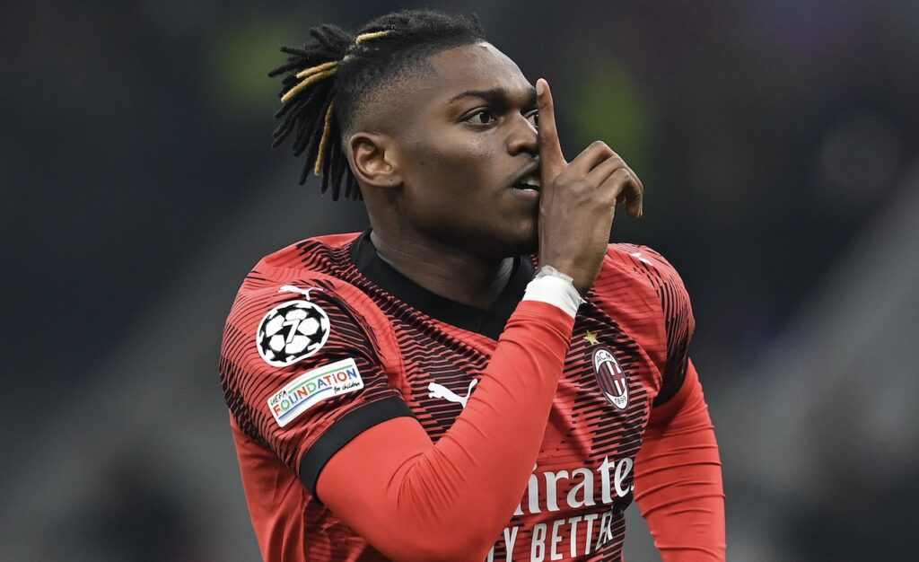 Rafael Leao AC Milan Milan-PSG 2-1 Champions League 2023-2024