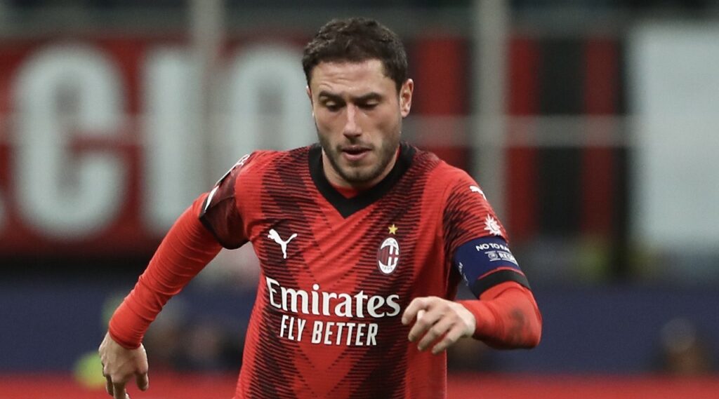 Davide Calabria AC Milan Milan-Borussia Dortmund 1-3 Champions League 2023-2024