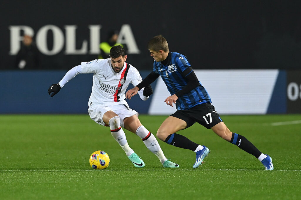 Theo Hernández AC Milan Atalanta-Milan 3-2 Serie A 2023-2024