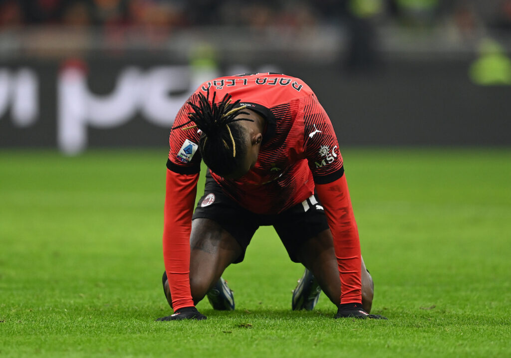 Rafael Leao AC Milan Milan-Sassuolo 1-0 Serie A 2023-2024