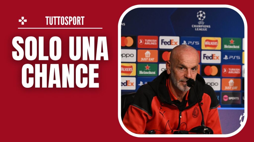 Newcastle-Milan Champions League 2023-2024 Pioli conferenza stampa