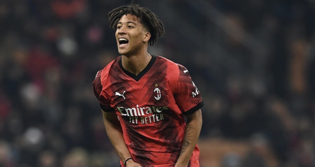 Kevin Zeroli AC Milan Milan-Sassuolo 1-0 Serie A 2023-2024