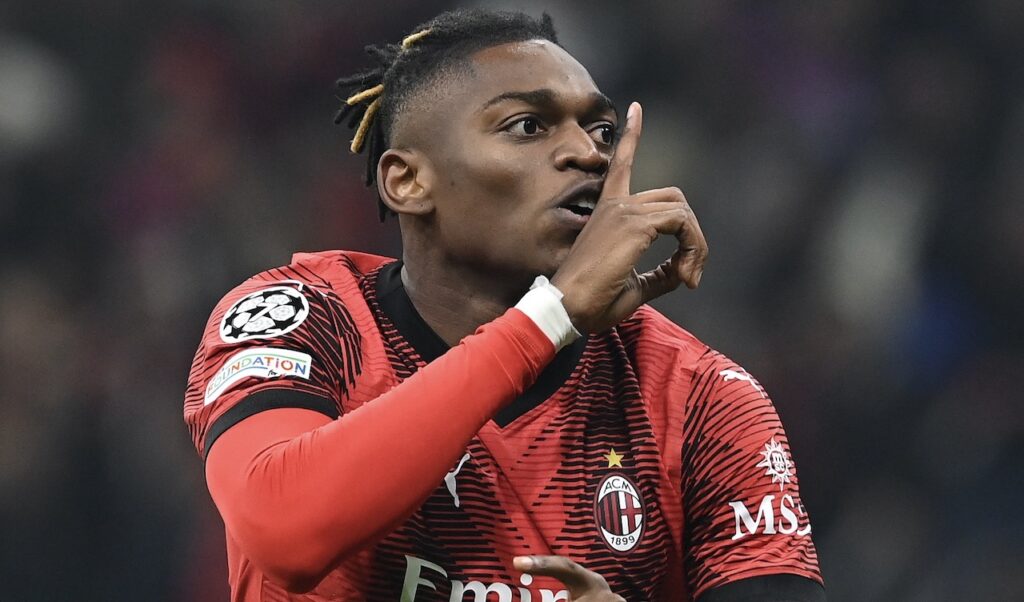 Rafael Leao AC Milan Milan-PSG 2-1 Champions League 2023-2024
