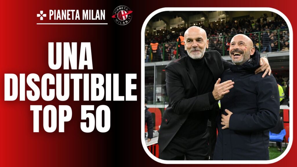 Stefano Pioli, tecnico del Milan, e Vincenzo Italiano, tecnico della Fiorentina 07/12/2023 PianetaMilan.it