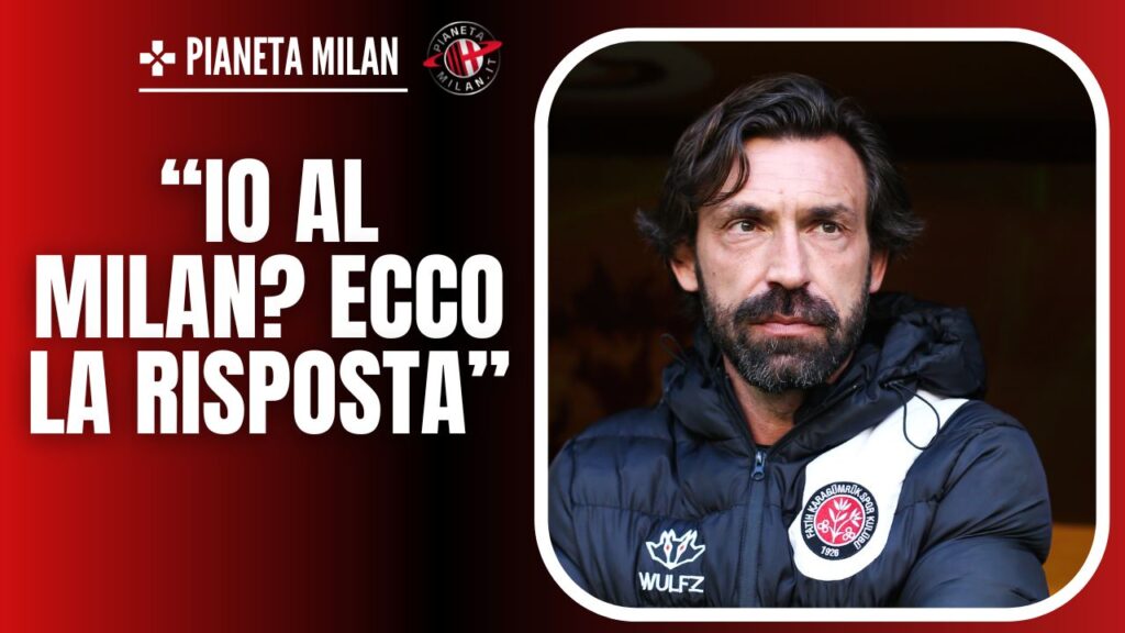 Andrea Pirlo, ex giocatore del Milan 06/12/2023 PianetaMilan.it