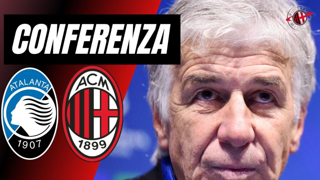 Conferenza Stampa Gasperini AC Milan Atalanta-Milan Serie A 2023-2024