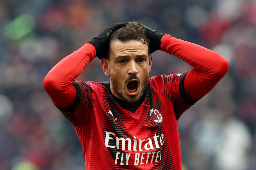 Alessandro Florenzi AC Milan Milan-Monza 3-0 Serie A 2023-2024