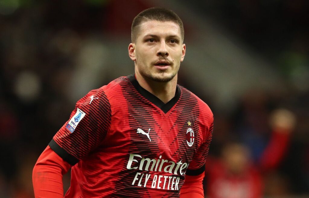 Luka Jovic AC Milan Milan-Frosinone 3-1 Serie A 2023-2024