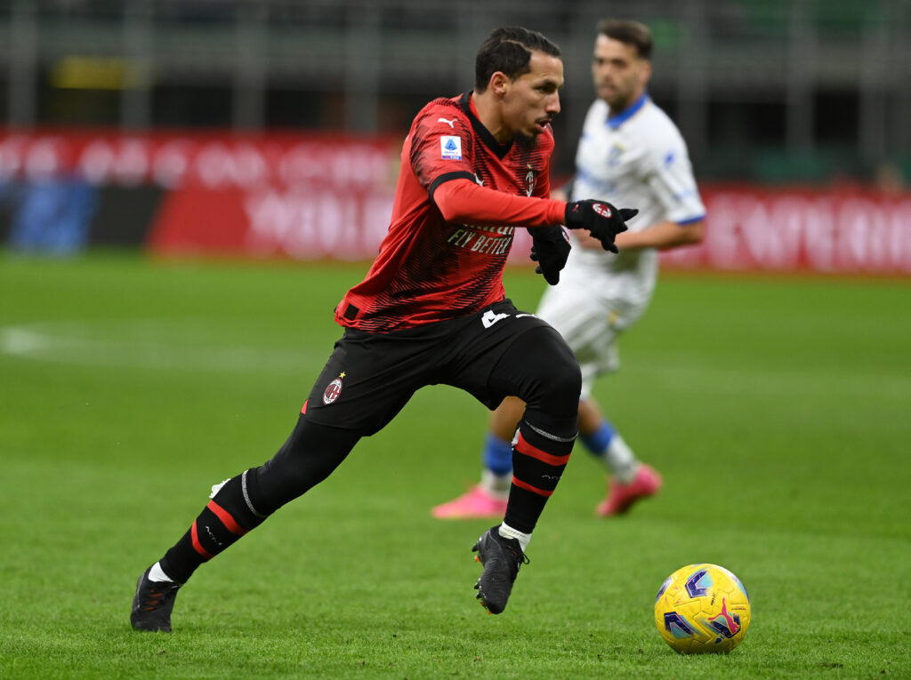 Ismaël Bennacer AC Milan Milan-Frosinone 3-1 Serie A 2023-2024