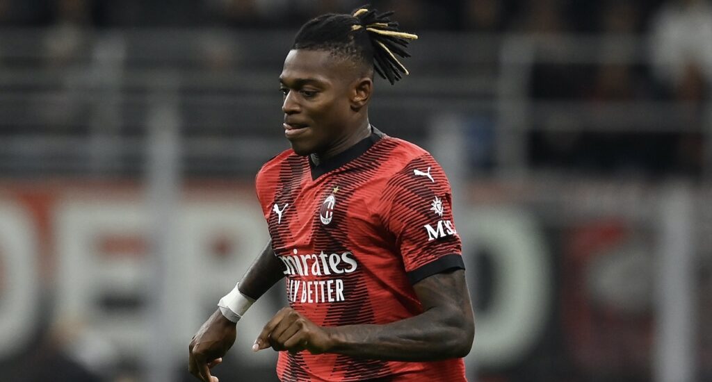 Rafael Leao AC Milan Milan-Juventus 0-1 Serie A 2023-2024
