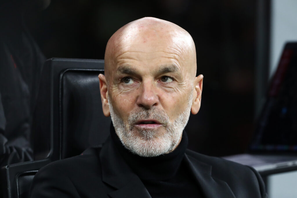 Stefano Pioli AC Milan Milan-Frosinone 3-1 Serie A 2023-2024