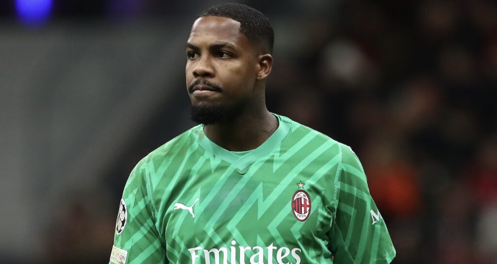 Mike Maignan AC Milan Milan-Borussia Dortmund 1-3 Champions League 2023-2024