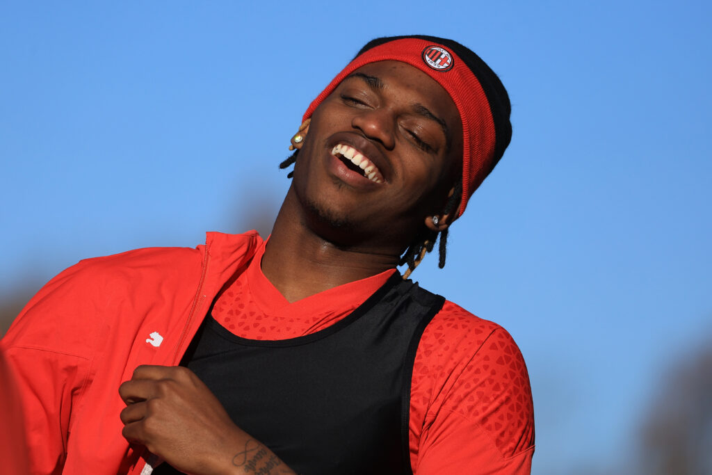Rafael Leao AC Milan allenamento Milanello