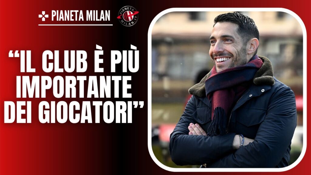 Geoffrey Moncada, dirigente del Milan 20/12/2023 PianetaMilan.it