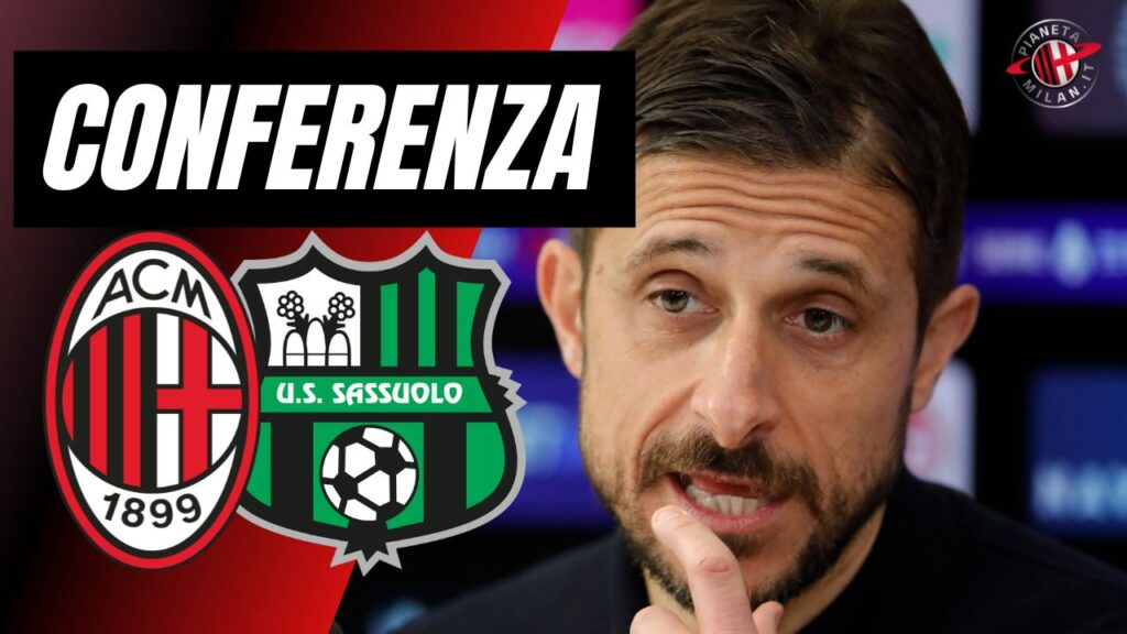 Conferenza Stampa Dionisi Milan-Sassuolo Serie A 2023-2024