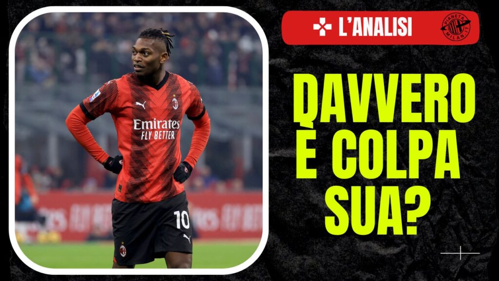 Rafael Leao AC Milan Milan-Sassuolo 1-0 Serie A 2023-2024