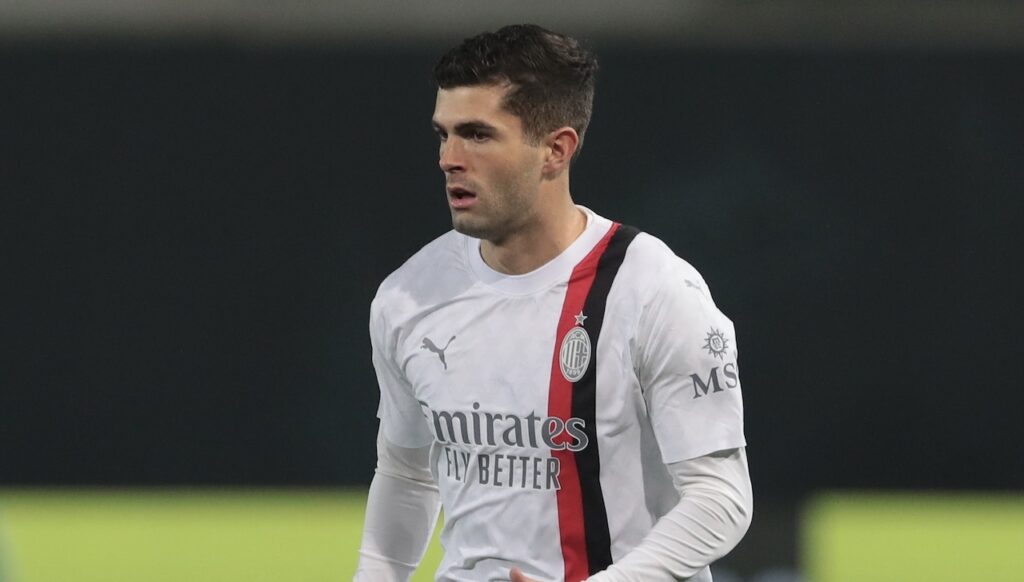Christian Pulisic AC Milan Atalanta-Milan 3-2 Serie A 2023-2024
