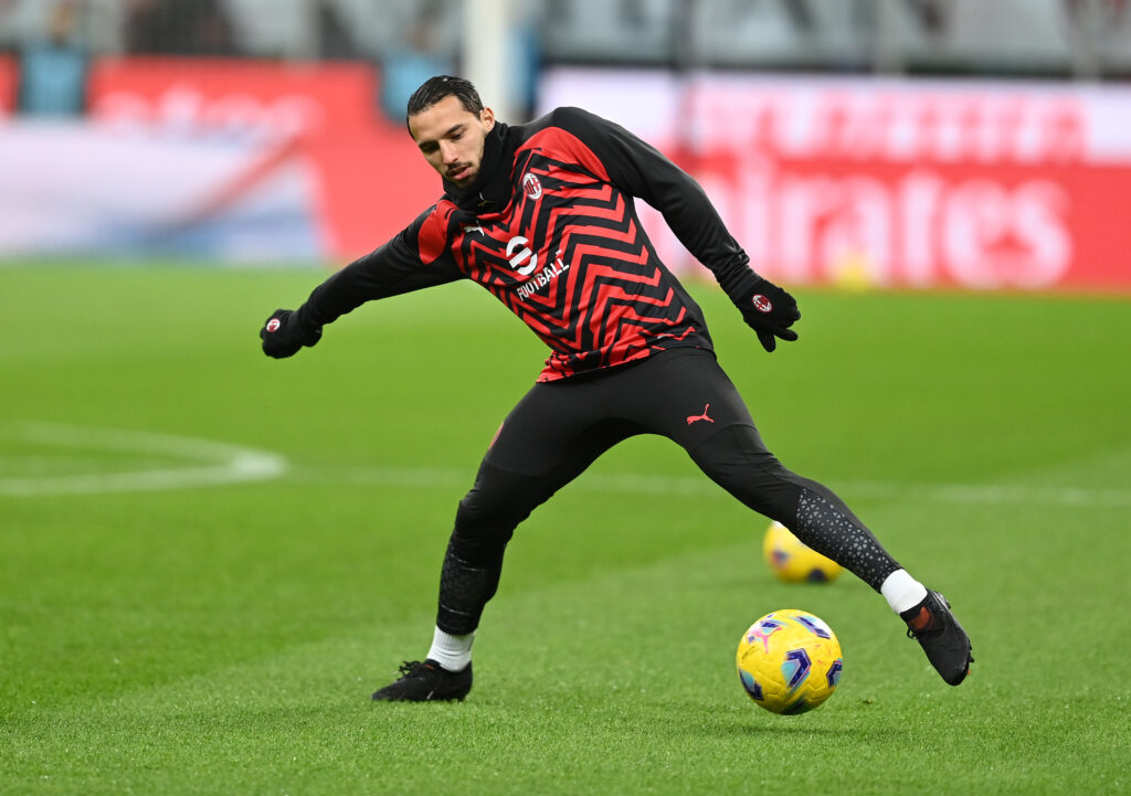 Ismaël Bennacer AC Milan Milan-Frosinone 3-1 Serie A 2023-2024