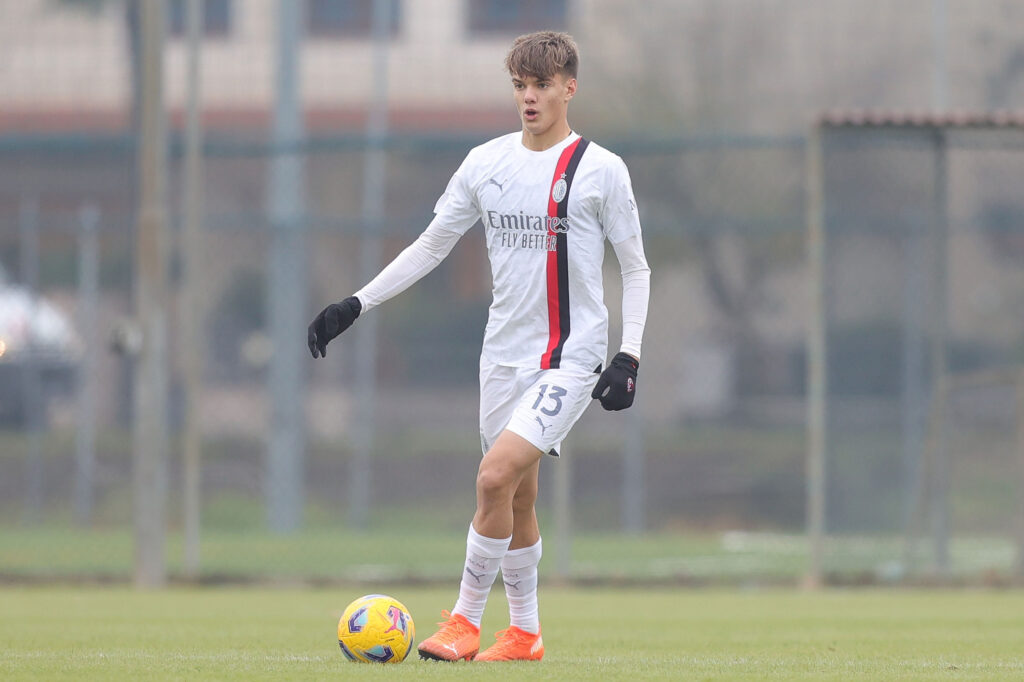 Dorian Paloschi, calciatore del Milan Primavera (getty images)