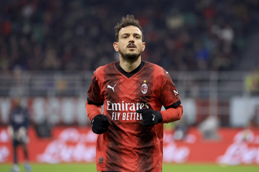 Alessandro Florenzi AC Milan Milan-Monza 3-0 Serie A 2023-2024