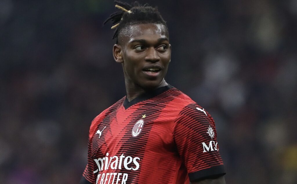 Rafael Leao AC Milan Milan-Juventus 0-1 Serie A 2023-2024