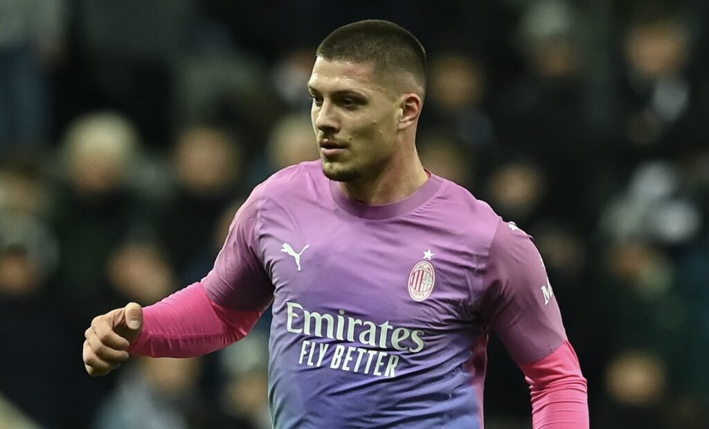 Luka Jovic AC Milan Newcastle-Milan 1-2 Champions League 2023-2024