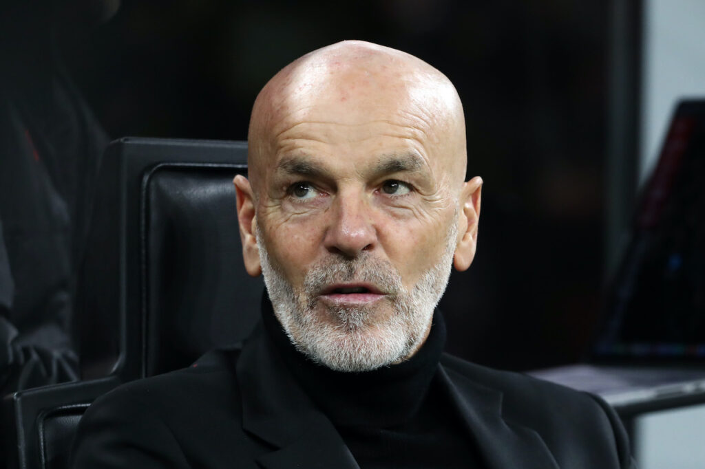 Stefano Pioli AC Milan Milan-Frosinone 3-1 Serie A 2023-2024