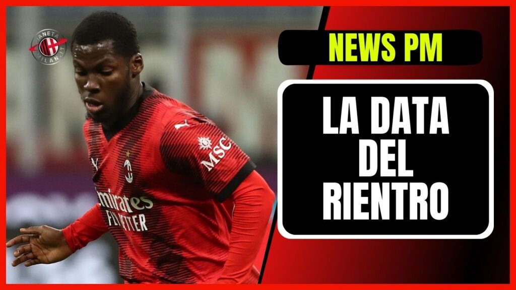 Infortuni AC Milan Yunus Musah