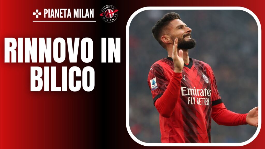 Olivier Giroud AC Milan Milan-Monza 3-0 Serie A 2023-2024